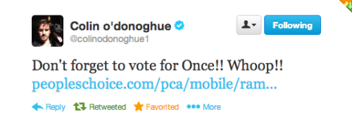 onceuponaflameofhope:(x)friendly reminder that Colin tweeted himself to vote. YOU HEARD THE MAN! VOT