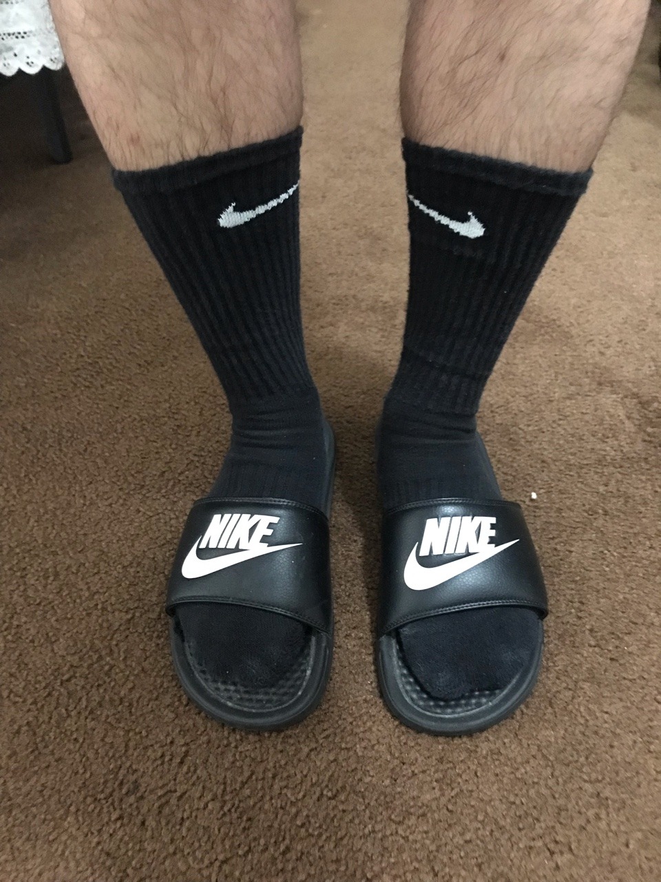 nike socks and sandals