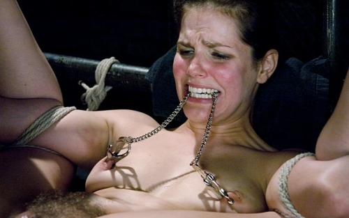 somekindofswitch:  She’s a favourite of mine. And as a bonus, that little tuft of pubic hair goes a long way in my eyes.