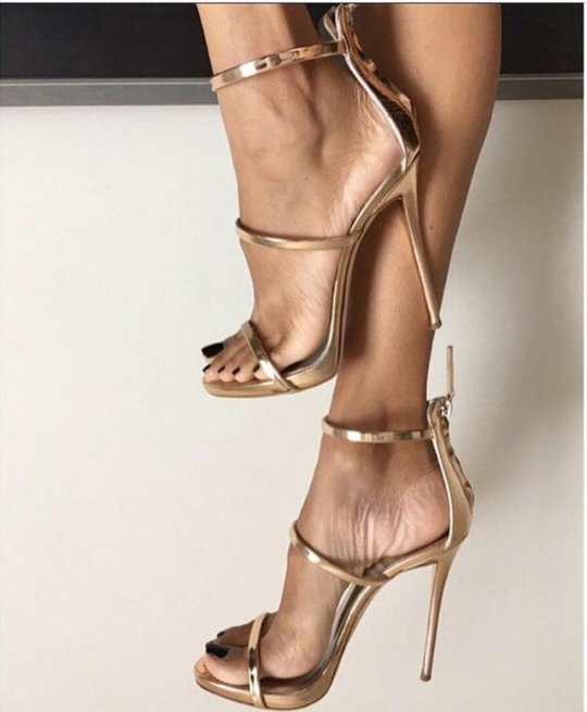 bellissima35:   Golden heels  