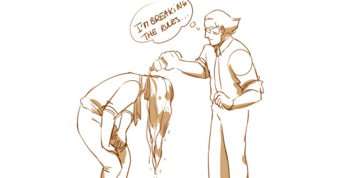 ojiisanholic:  I forgot I had these laying around from the other day so nhjdfjdg you lucky kids and your— snow and— fresh and cool things while i’m suffocating here /makes simon suffer as revenge 