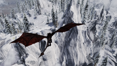 Drogon (Odahviing) is back in Skyrim Special Edition^^