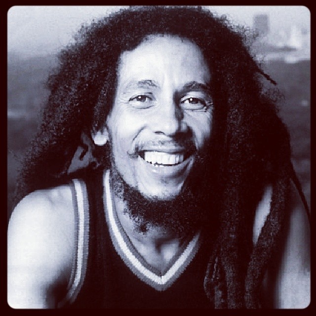 debbie-bam-1980:  Day 20: I’m listening to Bob Marley -Don’t worry be Happy.