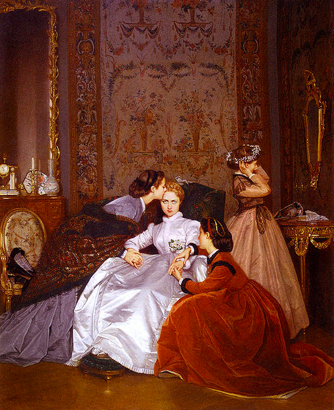 The Reluctant Bride (1866) By Auguste Toulmouche