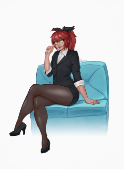 Rayzoirsketches:  Commission For @Sala-Cyrus  #Legsfordays 