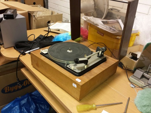 Dual 1009 Turntable, 1963. Just look at that dust cover!