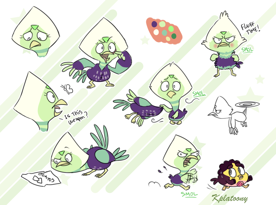 sgt-keroro-platoony:  Birds, birds, and more birds! Because I love bird so much,