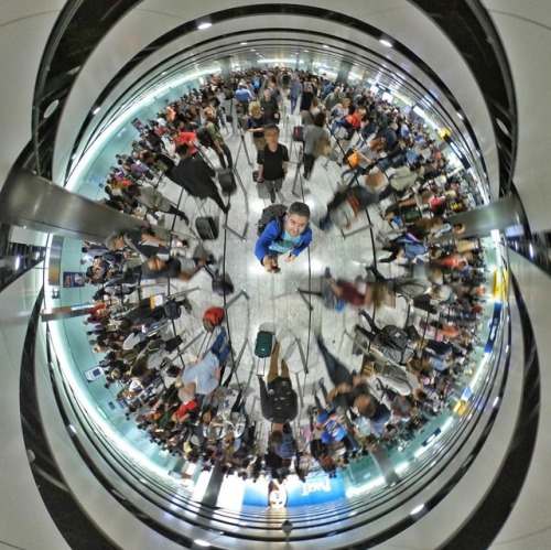 Going through customs at Heathrow again…. . . . . . . #tinyplanets #littleplanet #smallplanet