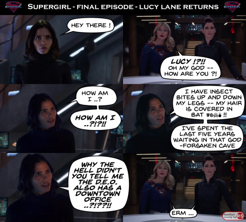Lucy Lane returns in final Supergirl episode.