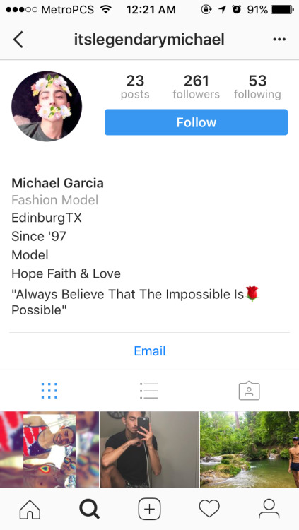 exposedbois:  Michael the model  Well Hello Michael!😋