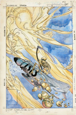 Wonderful-Strange:  Thebristolboard: Original Hand-Painted Cover Art By Michael Kaluta