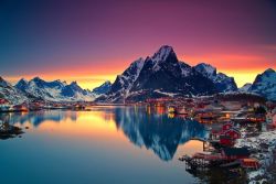 Midnight Sun (Near Lofoten, Norway)