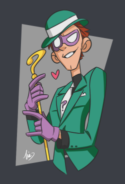 timethehobo:  Did I ever mention how much of a Riddler fan I am? Well, I am one. A HUGE one. Sorry for the random DC fandom post but these have been idling in my folders for a while now so I thought I’d post em up. X’) I’m a DC person shhhh. 