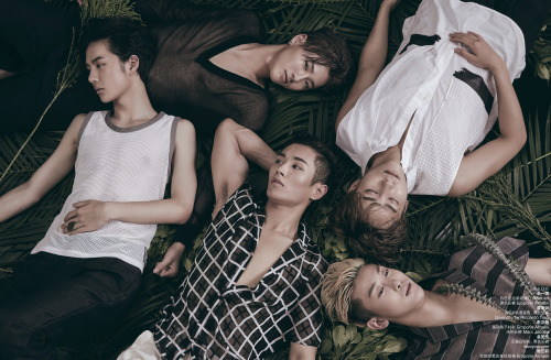uniqace:UNIQ for L'Official China Aug. 2015 [ HQ: 1. 2. 3. ]