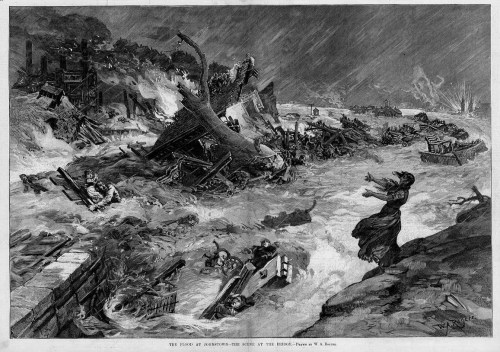 peashooter85:The Great Johnstown Flood,By 1889 Johnstown was a prosperous Pennslyvania town which wa