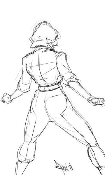 diepod-stuff:  Its the back end of April. So I drew the back end of April.