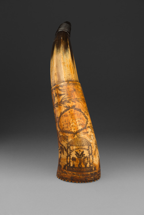 Australian gunpowder horn, dated 1862from Peter Finer