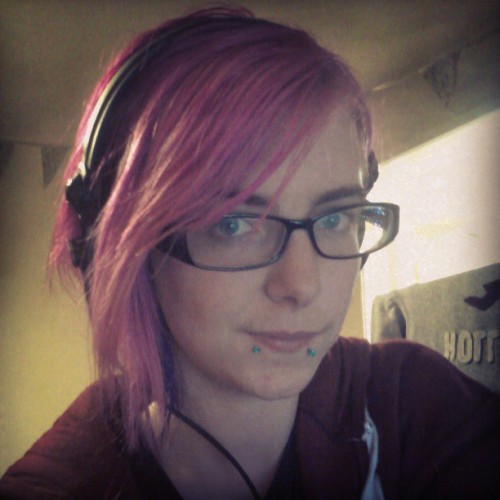 skye-annelise:  Tempted to shave the side of my head… Listening to Andy C and getting excited for se