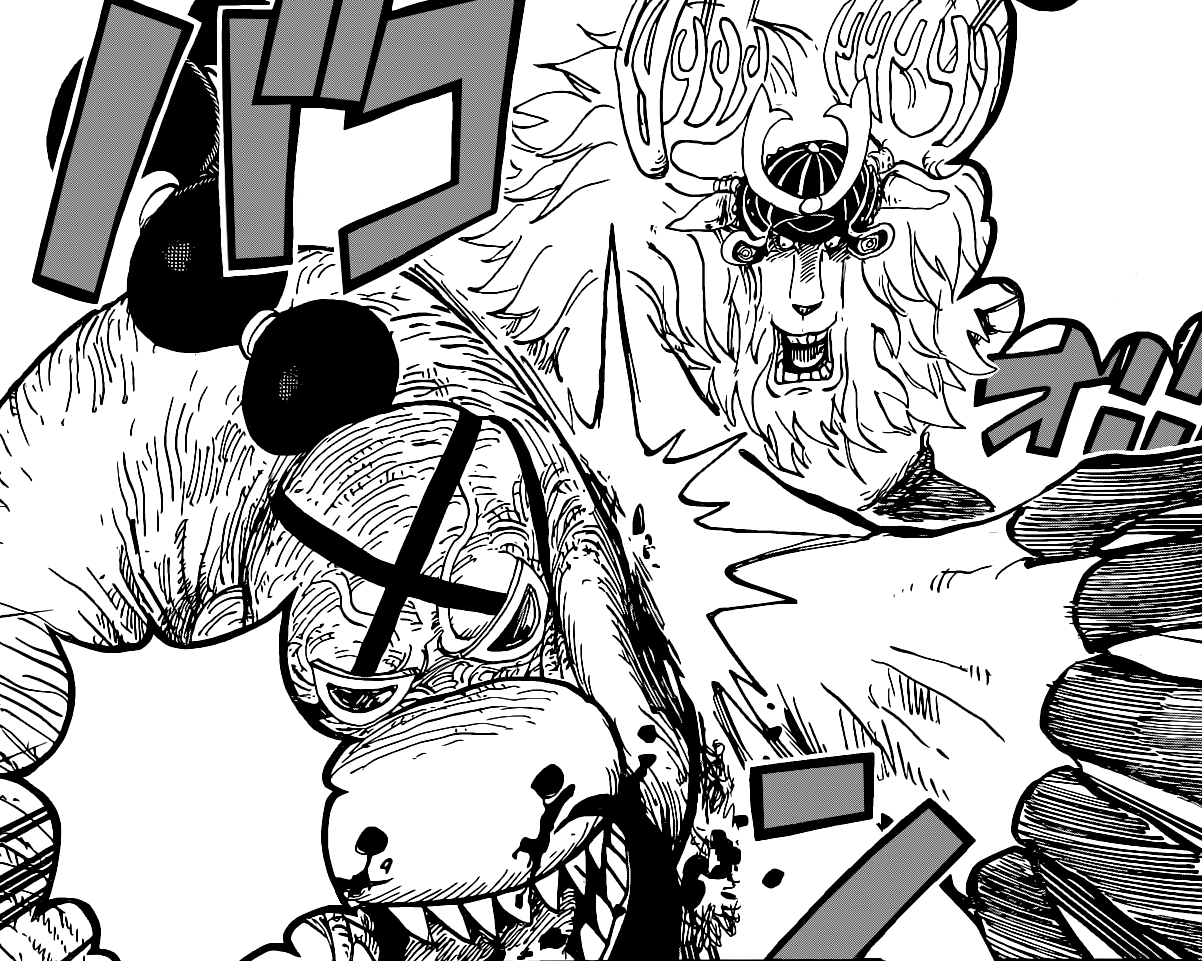 One Piece Chapter 1007 – Chopper VS Queen