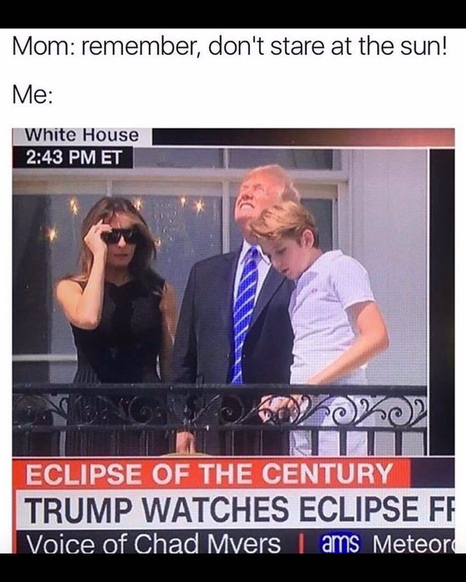 #solareclipse #eclipse #trump