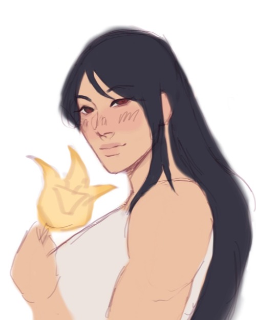 Tifa Sketch Ignore The Hand Lmao