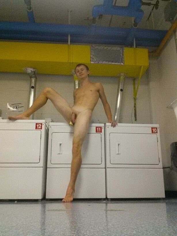 straightnakedselfies:  Logan loved exploring his dorm completely naked. He was a