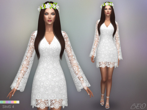 Bohemian wedding dress (S4)DOWNLOAD