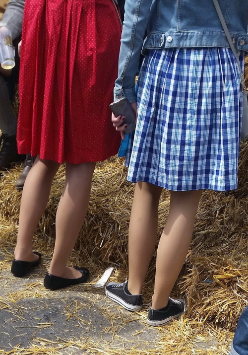 candid-feet-europe: #flats #nylon #tights #sneaker
