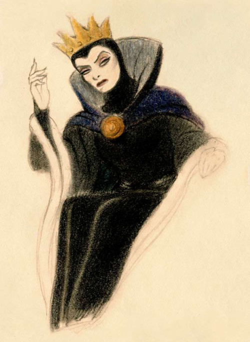 Concept Art Of The Evil Queen By Joe Grant