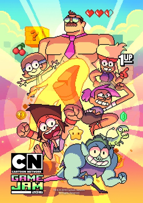 2016 Cartoon Network Porn - thumbs.pro : Soooooo stoked to be hosting a 48 hour Game Jam for our new  game OK K.O.! Lakewood Plaza Turbo! Did we mention the winner gets their  game published as an