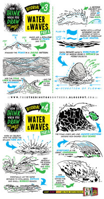 drawingden:How to draw WATER WAVES SEA SPLASHES