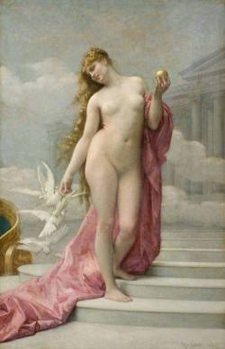 hourglassofblacktears:  Alexandre Cabanel &gt;&gt; Venus &gt;&gt; 1875.