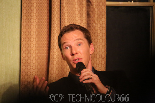 technicolour66: Cumberfaces.More from Ben’s panel on Saturday at Sherlocked.I took WAY too man