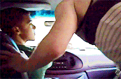 :  Ian + being surprised by Mickey’s behavior - aka Mickey trying to show he’s