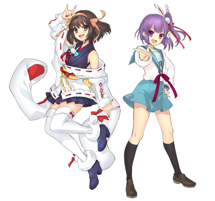 Noizi Ito S Works 19 09 16 天神子兎音 涼宮ハルヒ コラボイラスト Noizi Ito S Works 19 09 16 天神子兎音 涼宮ハルヒ コラボイラスト
