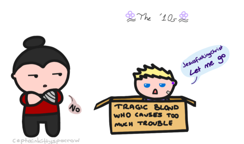 captainkittysparrow: wanted to doodle because; @captn-sara-holmes : “ Headcanon that Clin