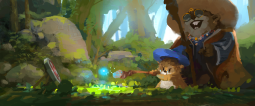 Otter - Personal project 4Pet project about a wizard otter