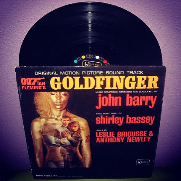 justcoolrecords:  A killer #classic #vinyl #records #60s #soundtrack #007 #jamesbond