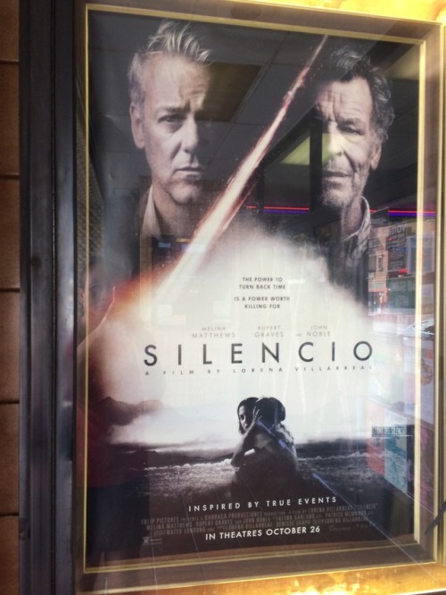 Review of Silencio (2018), starring John Noble, Rupert Graves and Melinda Matthews; directed and wri