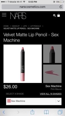 thecommonchick:  Nars need to highkey chill