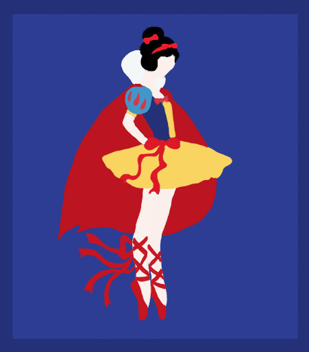 girlofmanycolors:  Disney Ballerinaâ€™s By: middleR3DD 