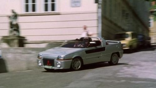 Jackie Chan’s Mitsubishi Colt custom from “Armor of God” (1986, the movie that was