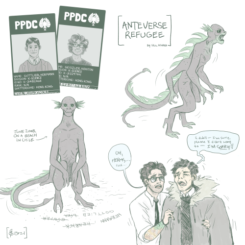 sunflowerdaemon: Here’s a dump of a bunch of fan art for my favorite Pacific Rim fics. I wante