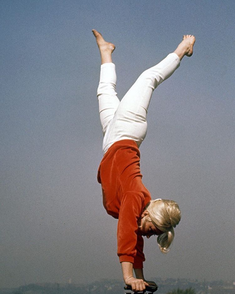 life:  This image of Patti McGee, the 1965 Woman’s National Skateboard Champion,