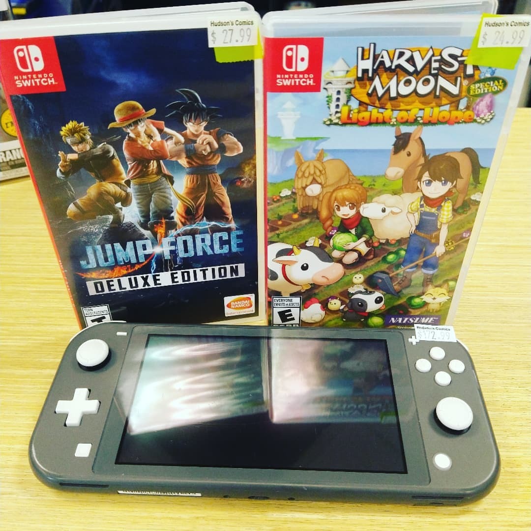 What better to cure your gaming itch than nintendo switch! This switch lite system is ready for you…are you game?

#hudsonsvideogames #hudsonsvideogamesvolusia #nintendo #switch #nintendoswitch #switchlite #harvestmoon #jumpforce #mario #zelda #pokemon #kirby #metroid #videogames #retrogaming  (at Volusia Mall)
https://www.instagram.com/p/CYSNurWrWbz/?utm_medium=tumblr