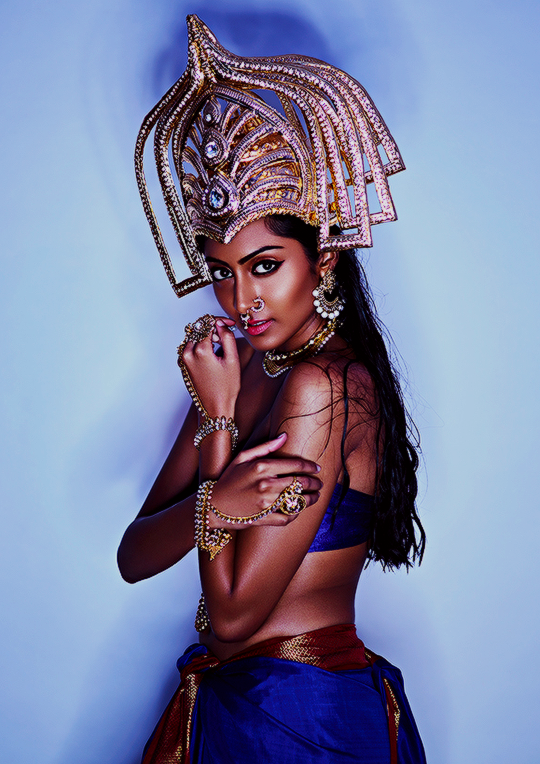 aashiqaanah:   Krithika Babu for Moghamul Chapter II: A portrait series featuring