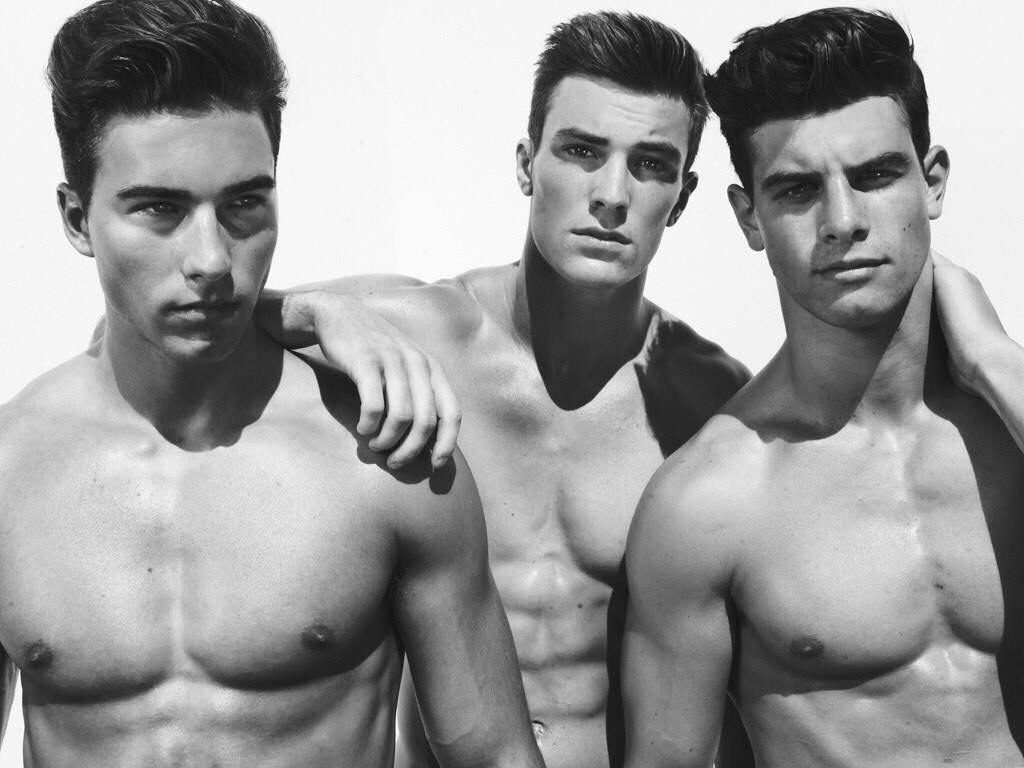 the-bulge-project:  Vince Sant,  Nic Palladino &amp;  Franky Cammarata by Christian