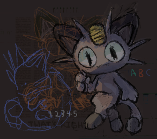 petday:Team Rocket’s Meowth, requested