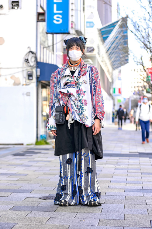 tokyo-fashion: Myanmar-born Sithu Aung is a student at three of Tokyo’s most prestigious fashi