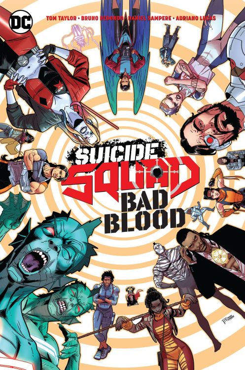 DC Comics for June 2021: this is the cover for Suicide Squad: Bad Blood HC, drawn by Bruno Redondo.